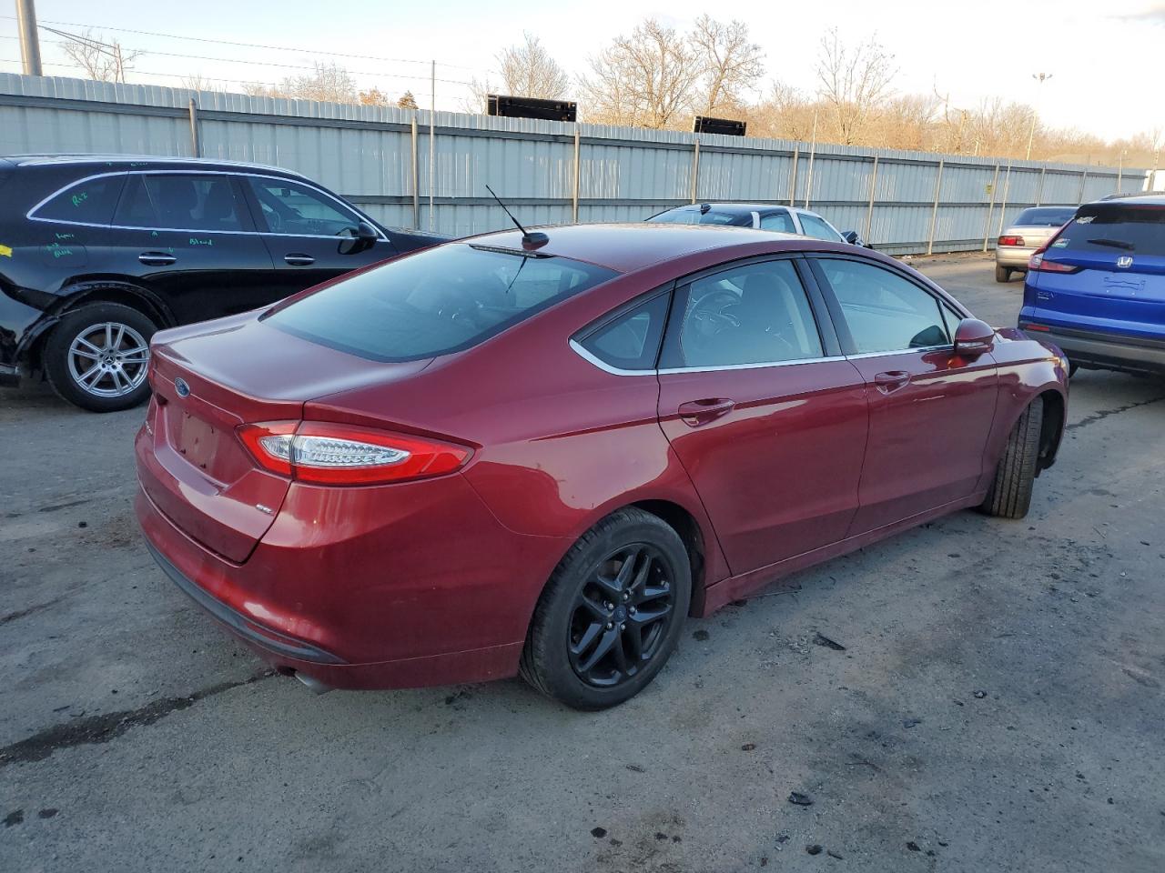 2015 Ford Fusion VIN 3FA6P0H76FR108208 Copart auction photo, side damage thumbnail 3