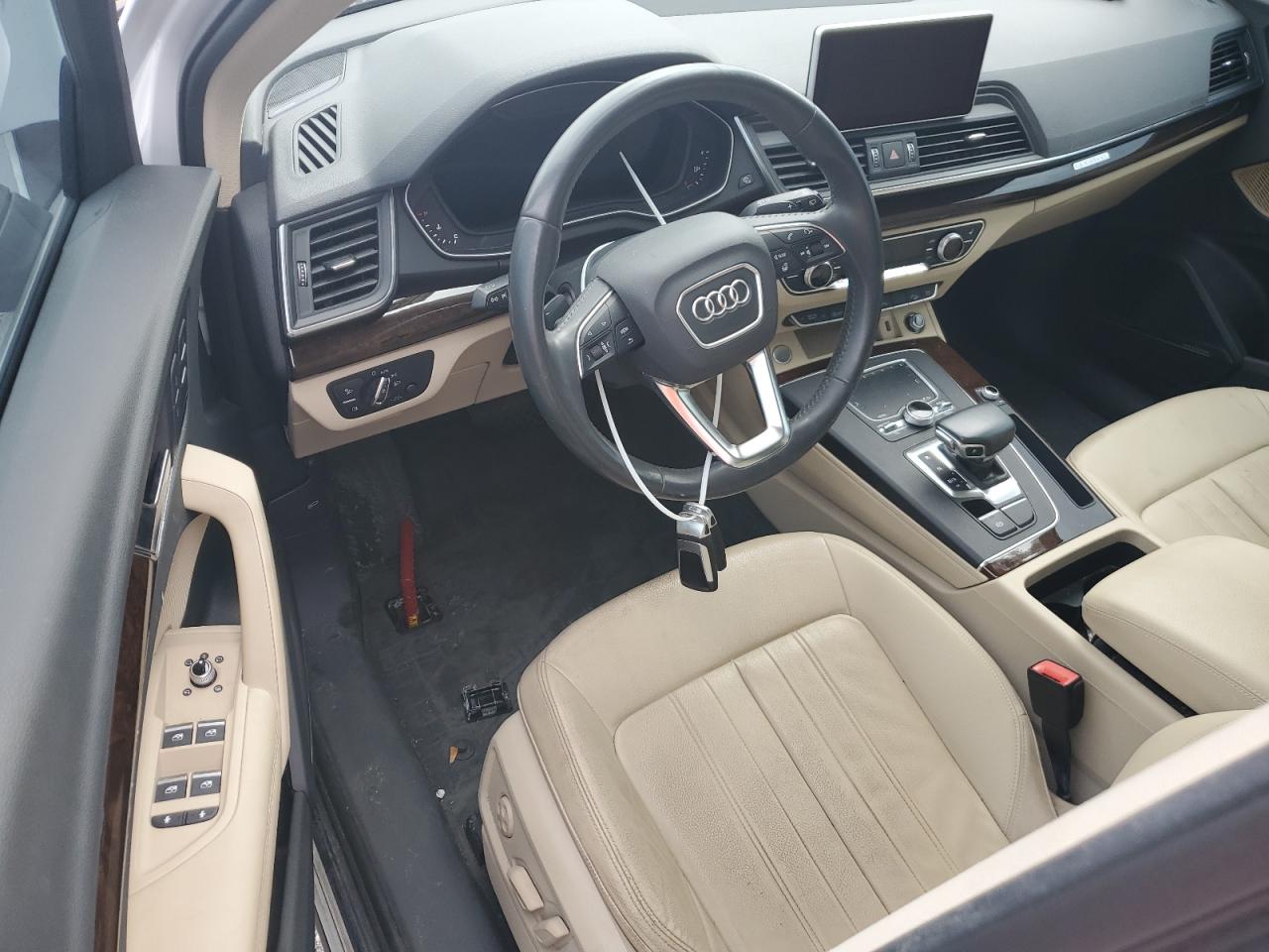 2019 Audi Q5 VIN WA1BNAFY5K2101047 Copart auction photo, water/flood damage thumbnail 8