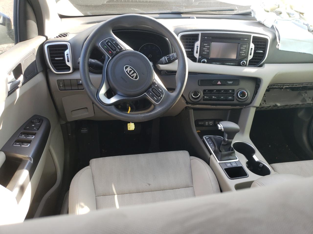 2019 KIA Sportage VIN KNDPM3AC7K7591256 Copart auction photo, mechanical / vandalism damage thumbnail 8