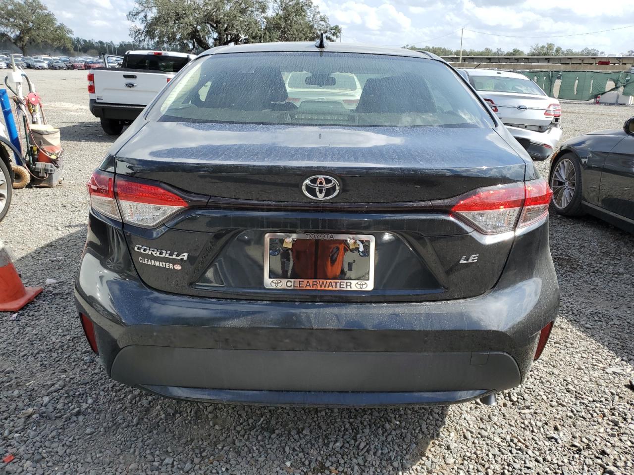 2021 Toyota Corolla VIN JTDEPMAEXMJ168456 Copart auction photo, front end / side damage thumbnail 6