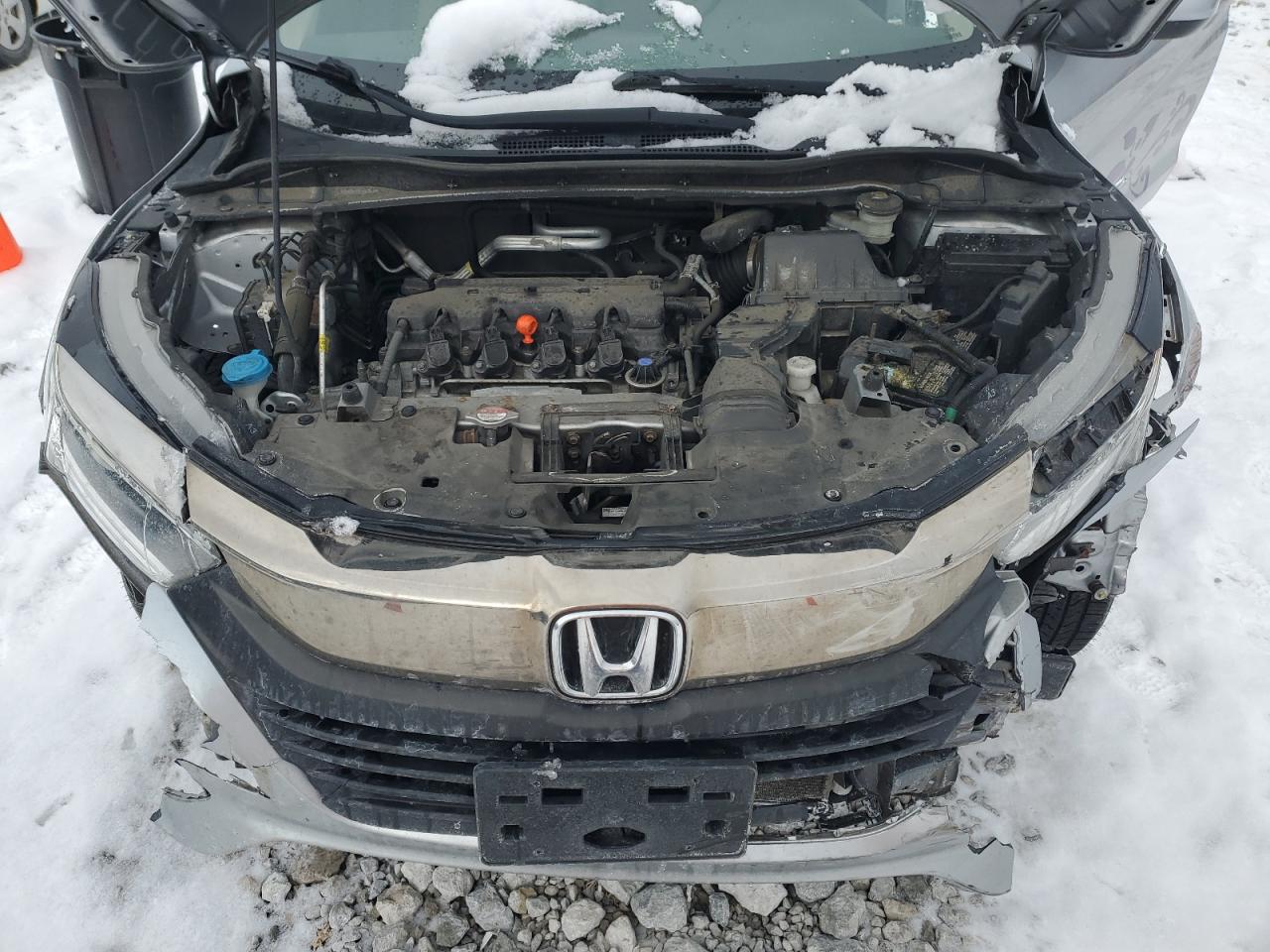 2019 Honda HR-V VIN 3CZRU6H3XKG708407 Copart auction photo, front end damage thumbnail 11