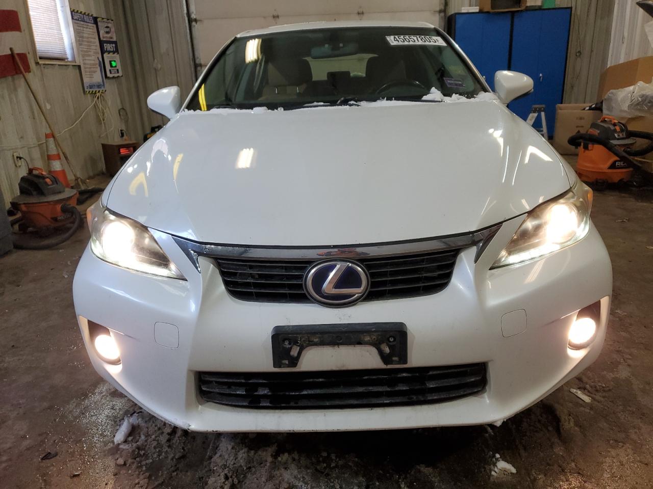 2012 Lexus CT VIN JTHKD5BH8C2114624 Copart auction photo, rear end / side damage thumbnail 5