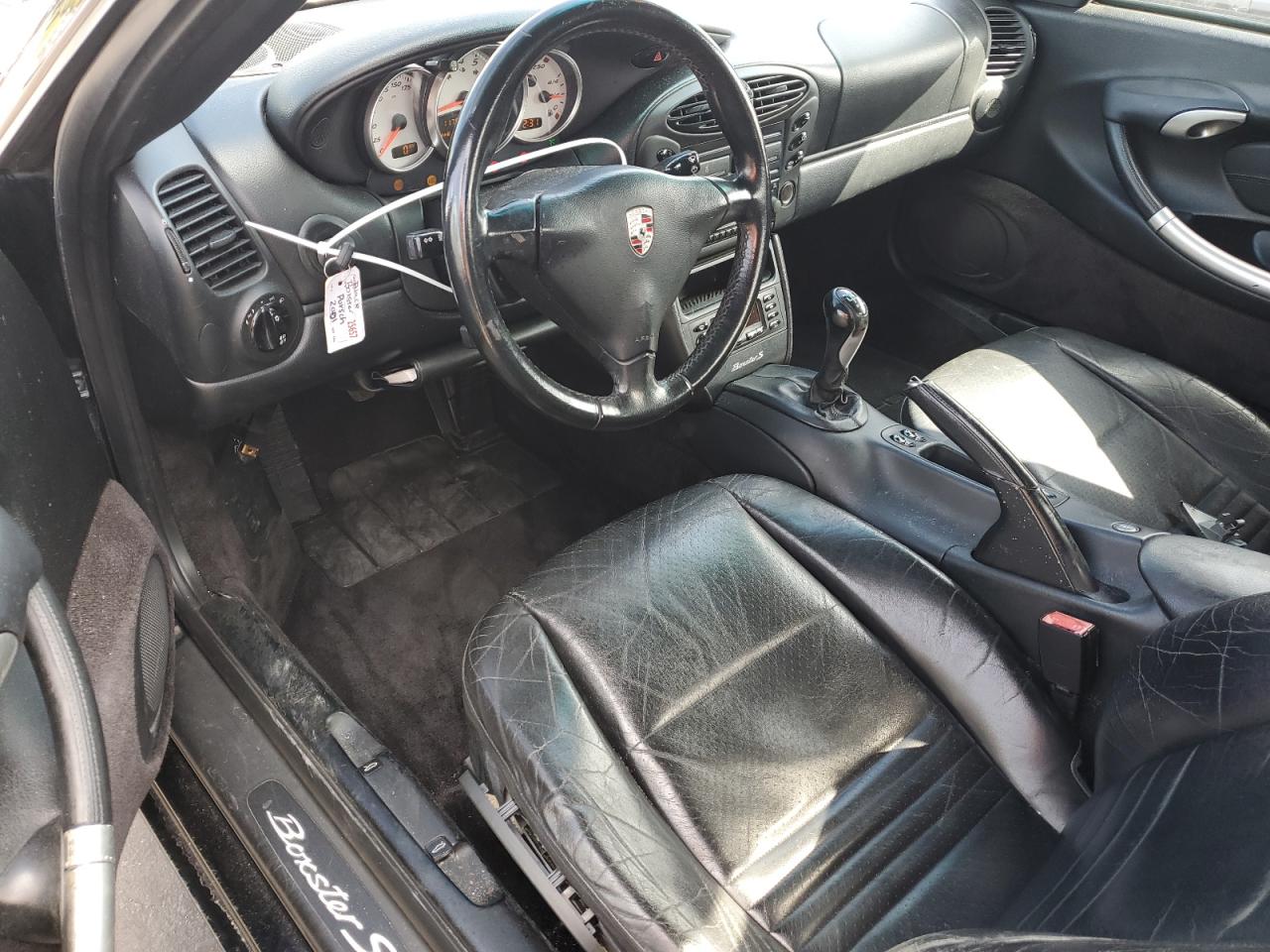 2001 Porsche Boxster VIN WP0CB29851U664784 Copart auction photo, front end damage thumbnail 8