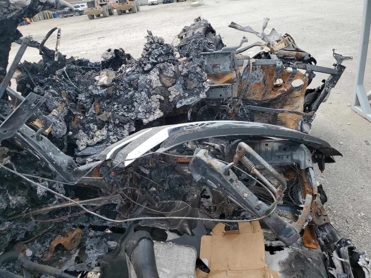 2017 Ford F250 VIN 1FT7W2BT8HEB38965 Copart auction photo, burn damage thumbnail 8