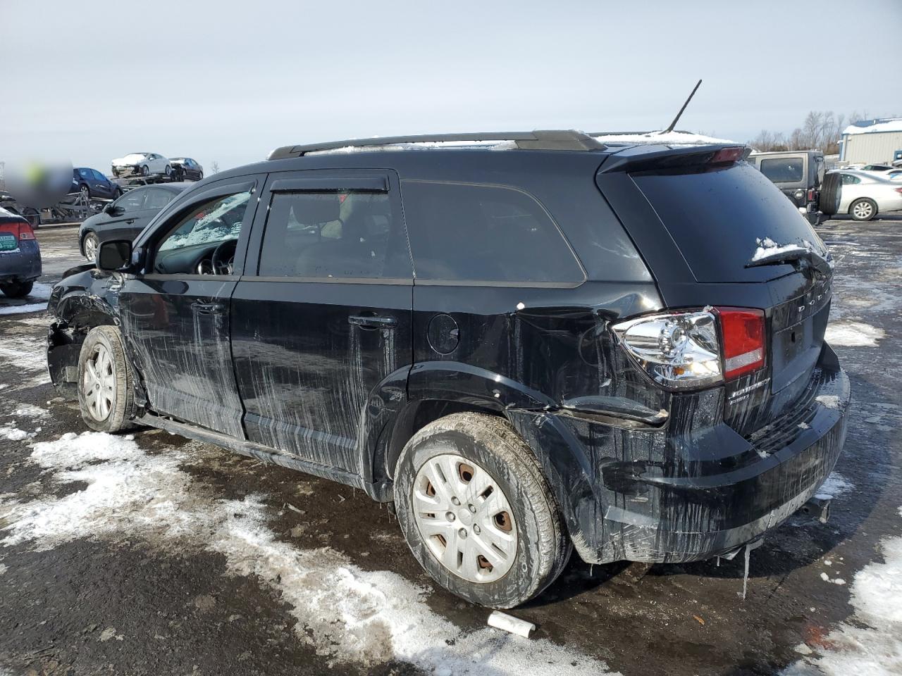2016 Dodge Journey VIN 3C4PDDAGXGT173348 Copart auction photo, front end / side damage thumbnail 2