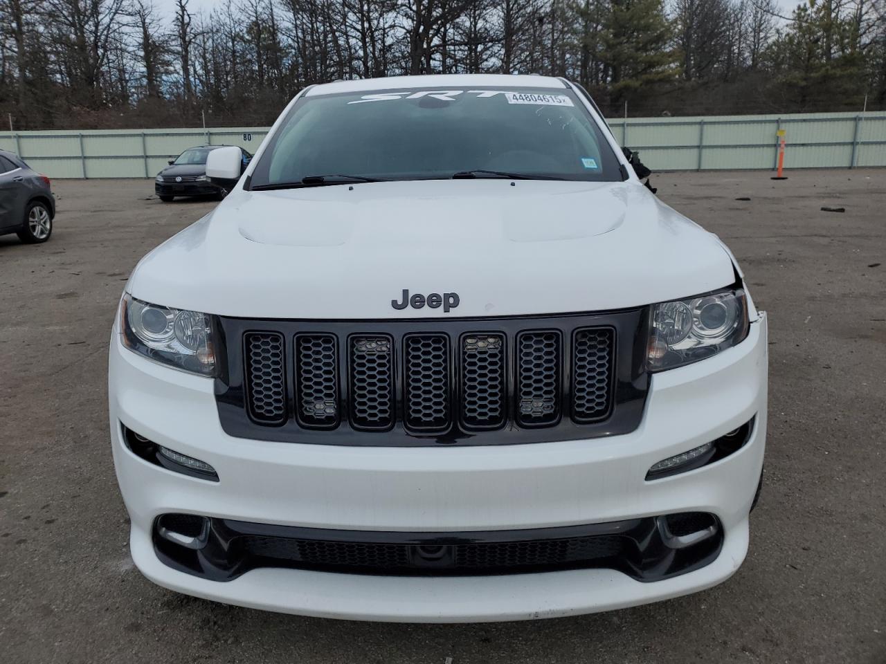 2013 Jeep Grand Cherokee VIN 1C4RJFDJ7DC586243 Copart auction photo, side / front end damage thumbnail 5
