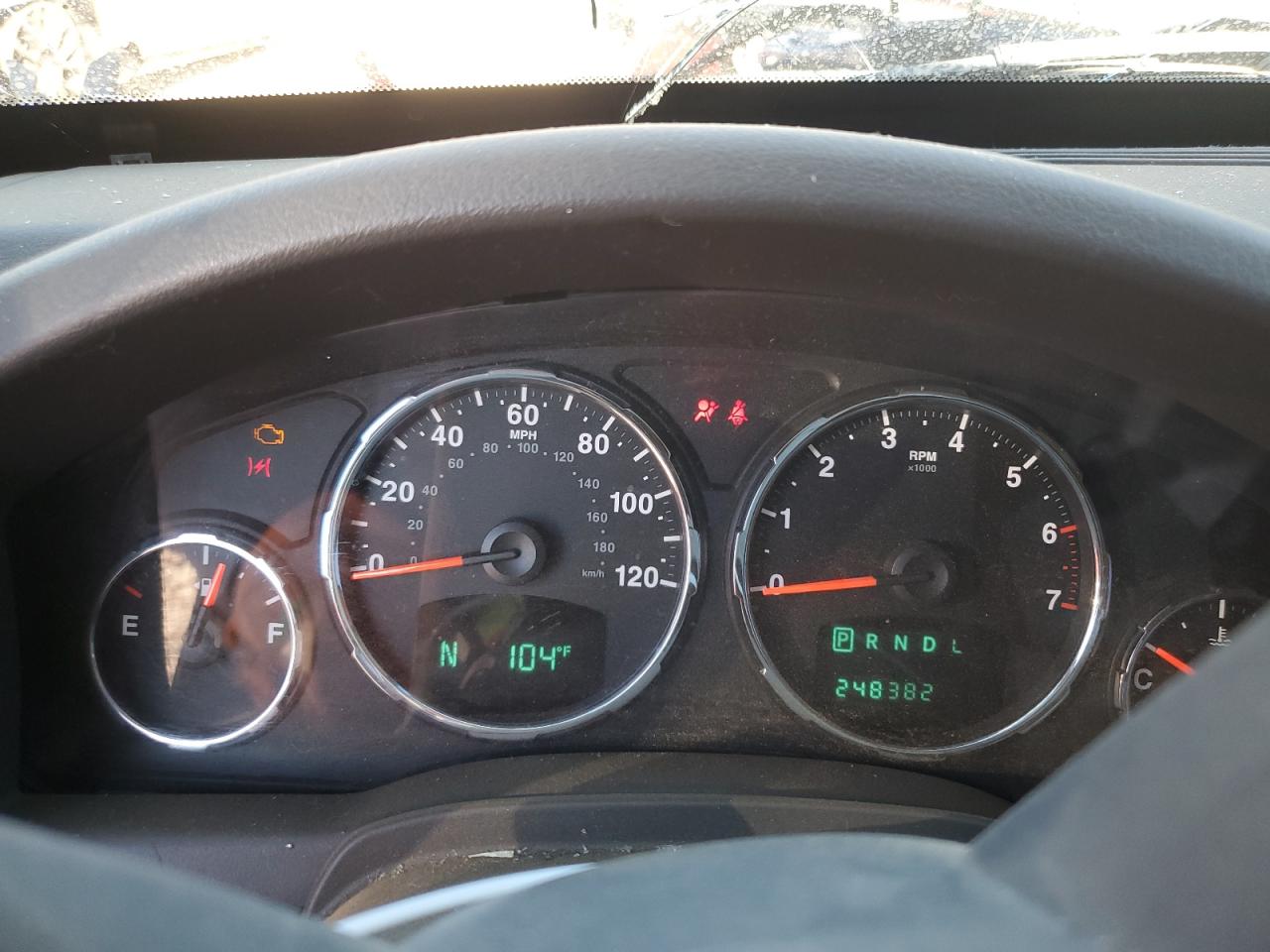 2008 Jeep Liberty (North America) VIN 1J8GN28K88W182498 Copart auction photo, front end / side damage thumbnail 9