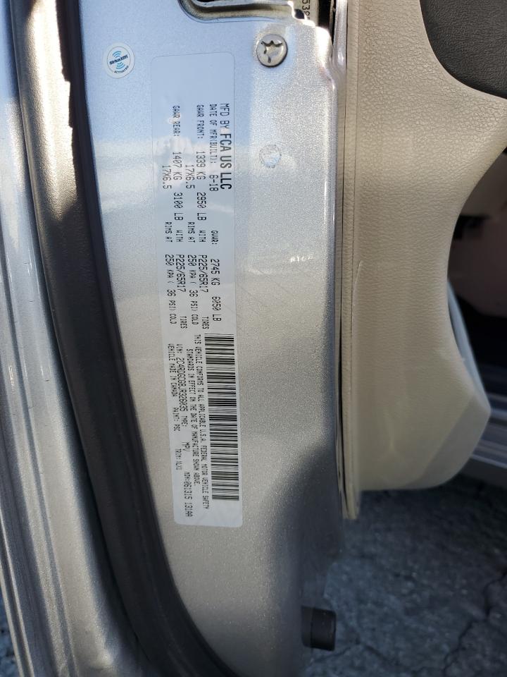 2018 Dodge Caravan VIN 2C4RDGCG8JR326035 Copart auction photo, front end damage thumbnail 13
