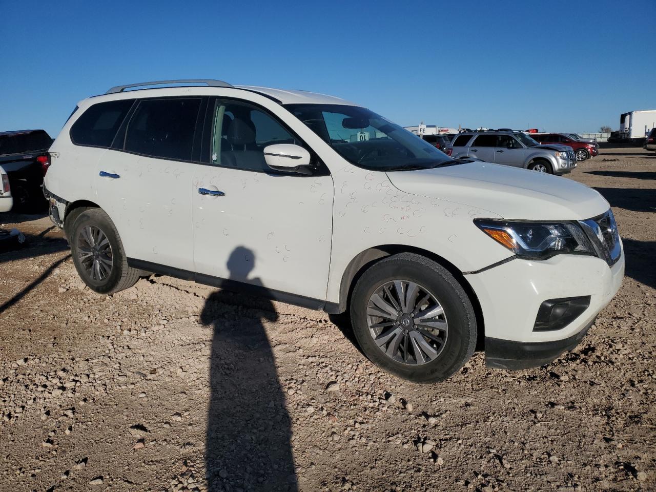 2020 Nissan Pathfinder VIN 5N1DR2BN0LC607025 Copart auction photo, rear end damage thumbnail 4