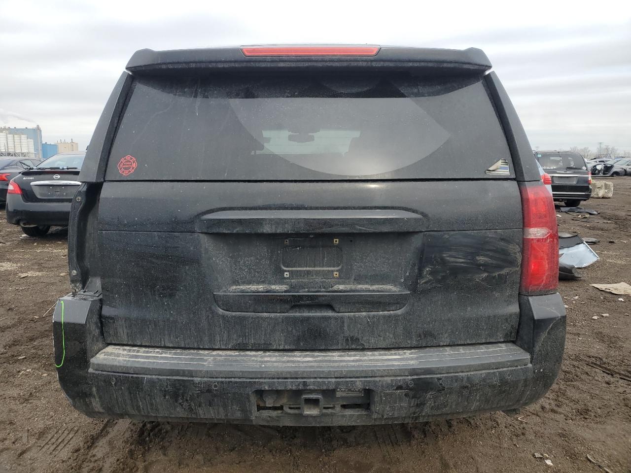2015 Chevrolet Tahoe VIN 1GNLC2EC8FR654730 Copart auction photo, front end / rear end damage thumbnail 6