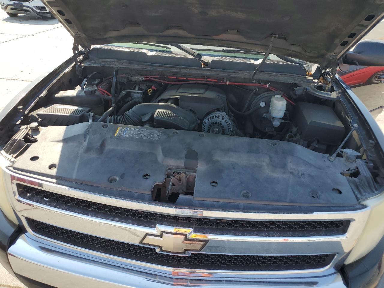 2008 Chevrolet Silverado VIN 2GCEC19J981181713 Copart auction photo, top/roof / rear end damage thumbnail 13