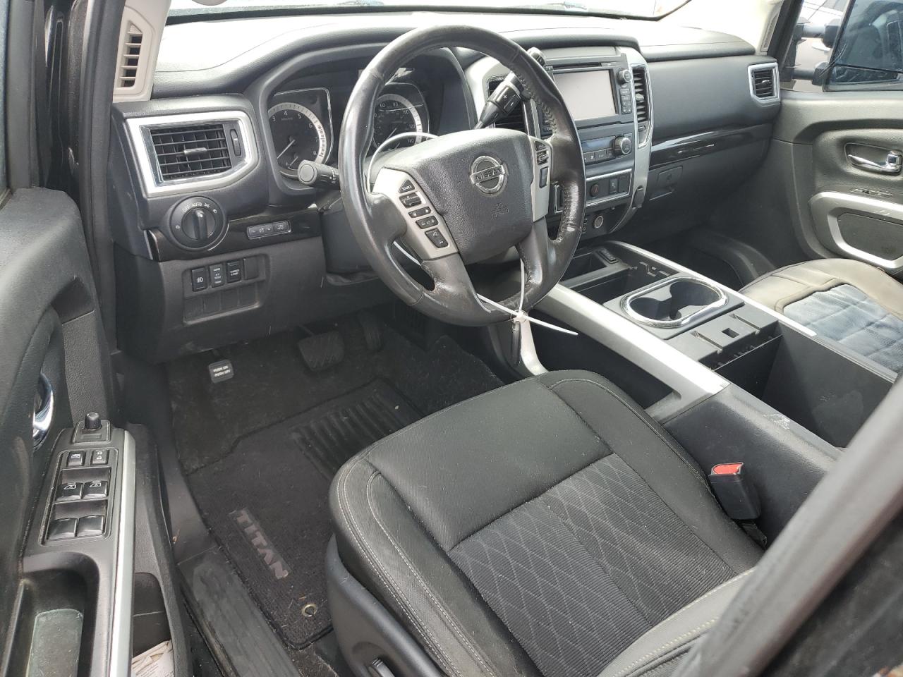 2017 Nissan Titan VIN 1N6AA1F26HN550525 Copart auction photo, water/flood damage thumbnail 8