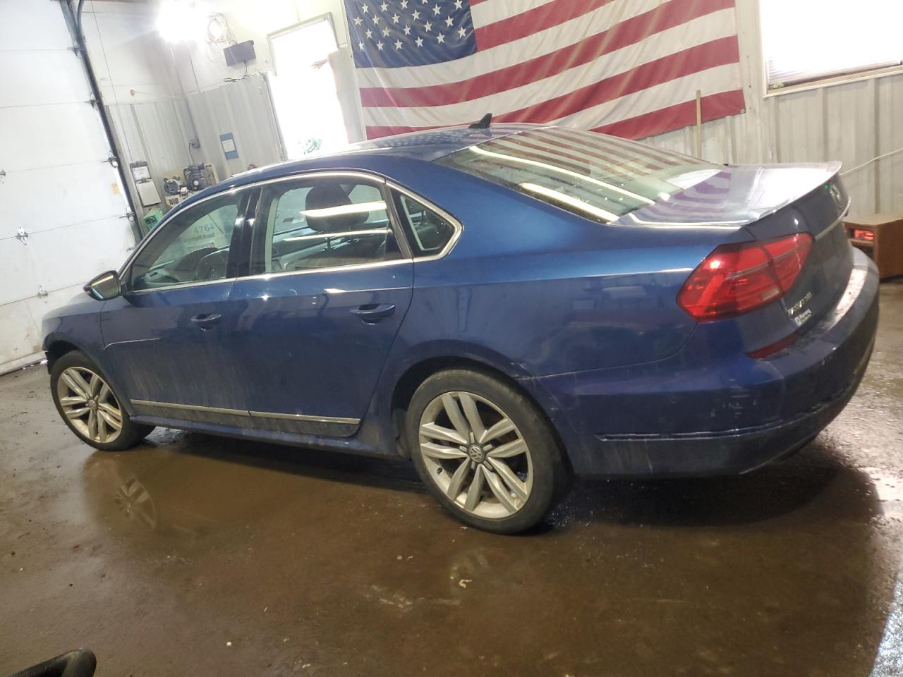 2016 Volkswagen Passat VIN 1VWCM7A34GC026142 Copart auction photo, burn - engine / front end damage thumbnail 2