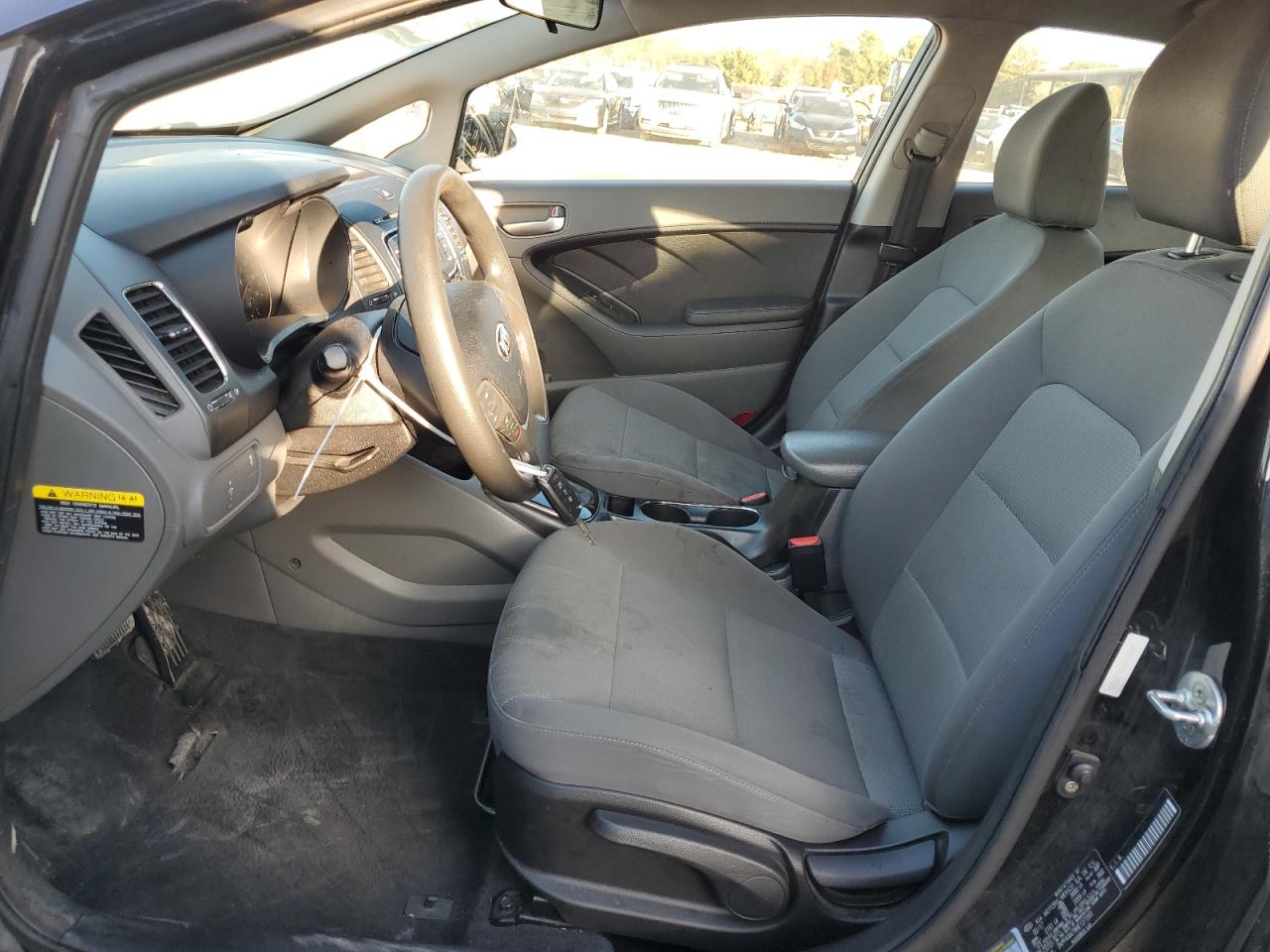 2017 KIA Forte VIN 3KPFK4A79HE127260 Copart auction photo, rear end / side damage thumbnail 7