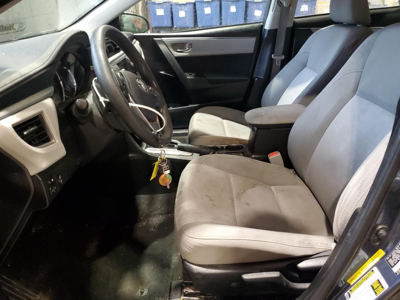 2015 Toyota Corolla VIN 5YFBURHE4FP322897 Copart auction photo, front end damage thumbnail 7
