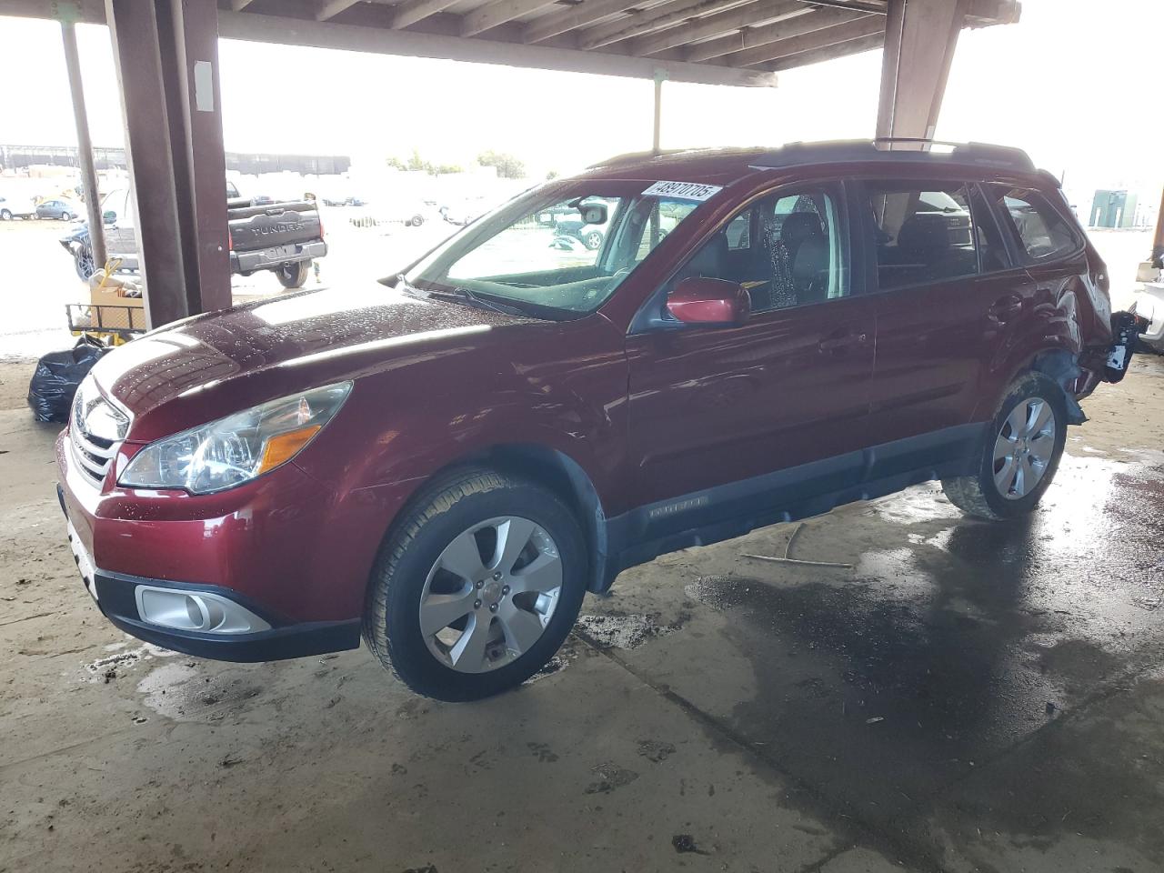2012 Subaru Outback VIN 4S4BRBGC6C3219022 - Copart auction photo