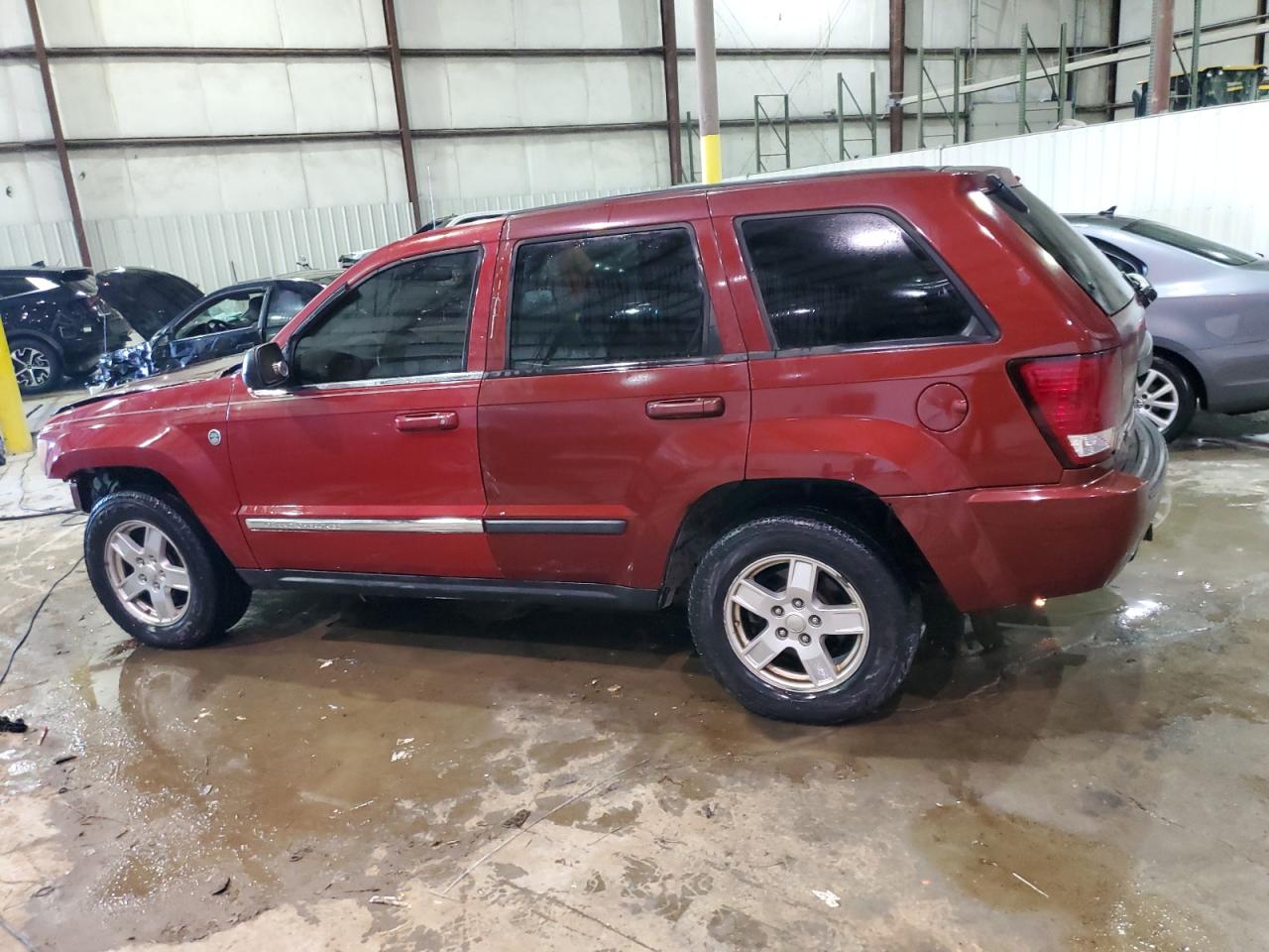 2007 Jeep Grand Cherokee VIN 1J8GR48K87C674867 Copart auction photo, front end / rear end damage thumbnail 2