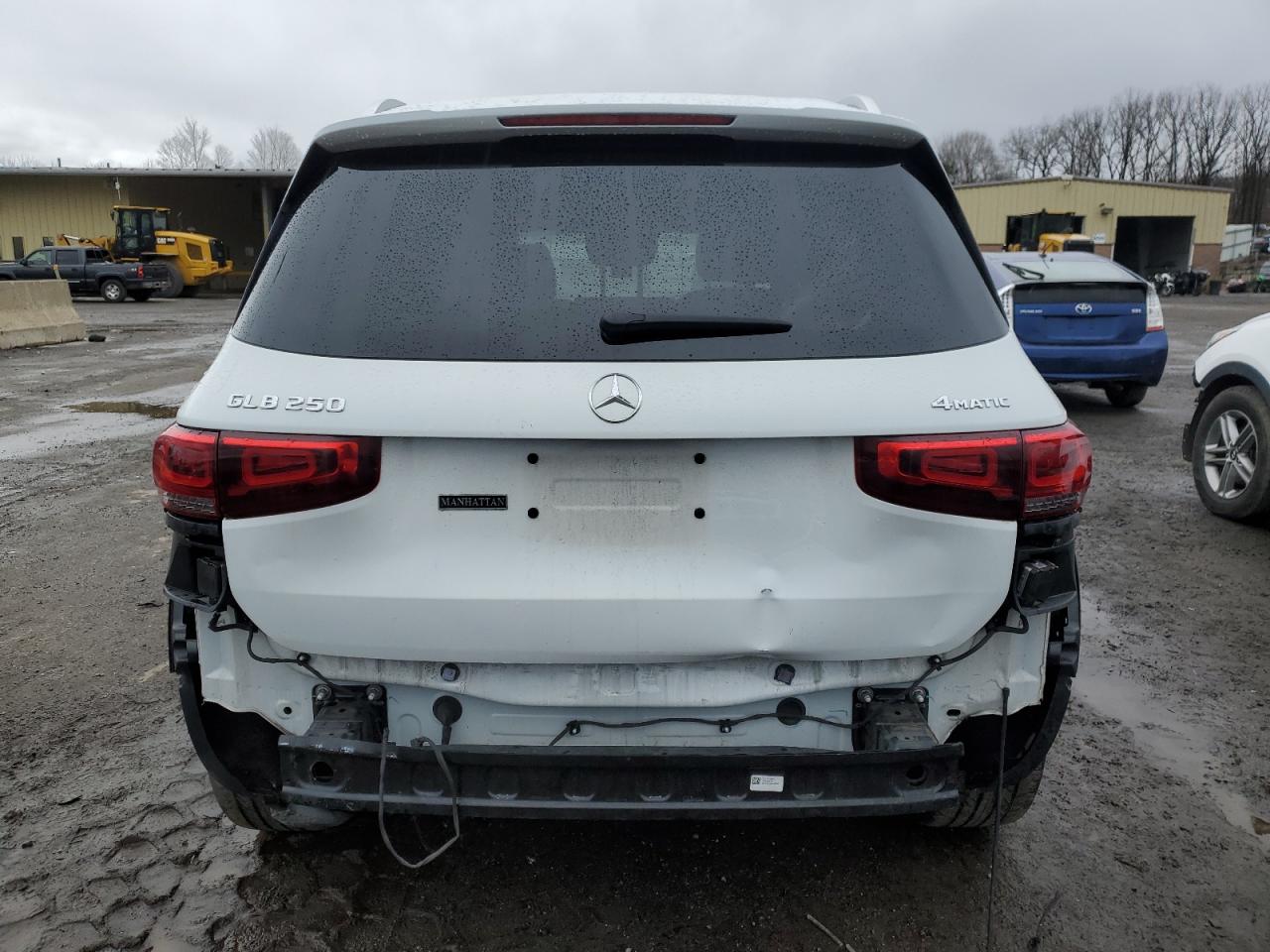 2021 Mercedes-Benz GLB VIN W1N4M4HBXMW116031 Copart auction photo, rear end / minor dent/scratches damage thumbnail 6