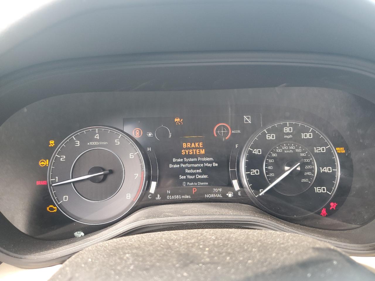 2021 Acura TLX VIN 19UUB6F42MA006327 Copart auction photo, side damage thumbnail 9