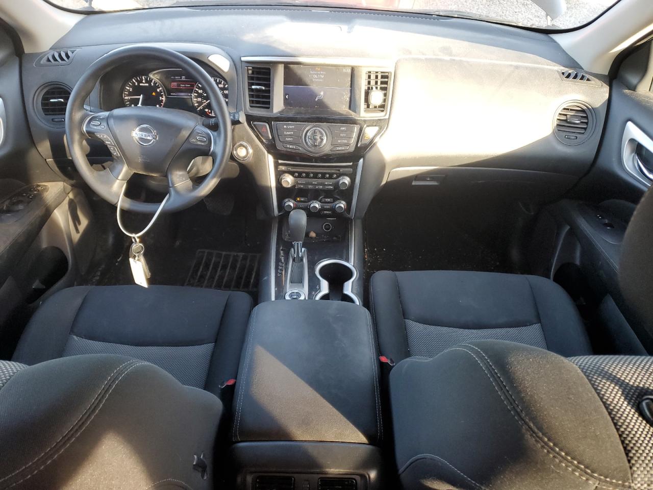 2017 Nissan Pathfinder VIN 5N1DR2MM9HC697643 Copart auction photo, front end damage thumbnail 8