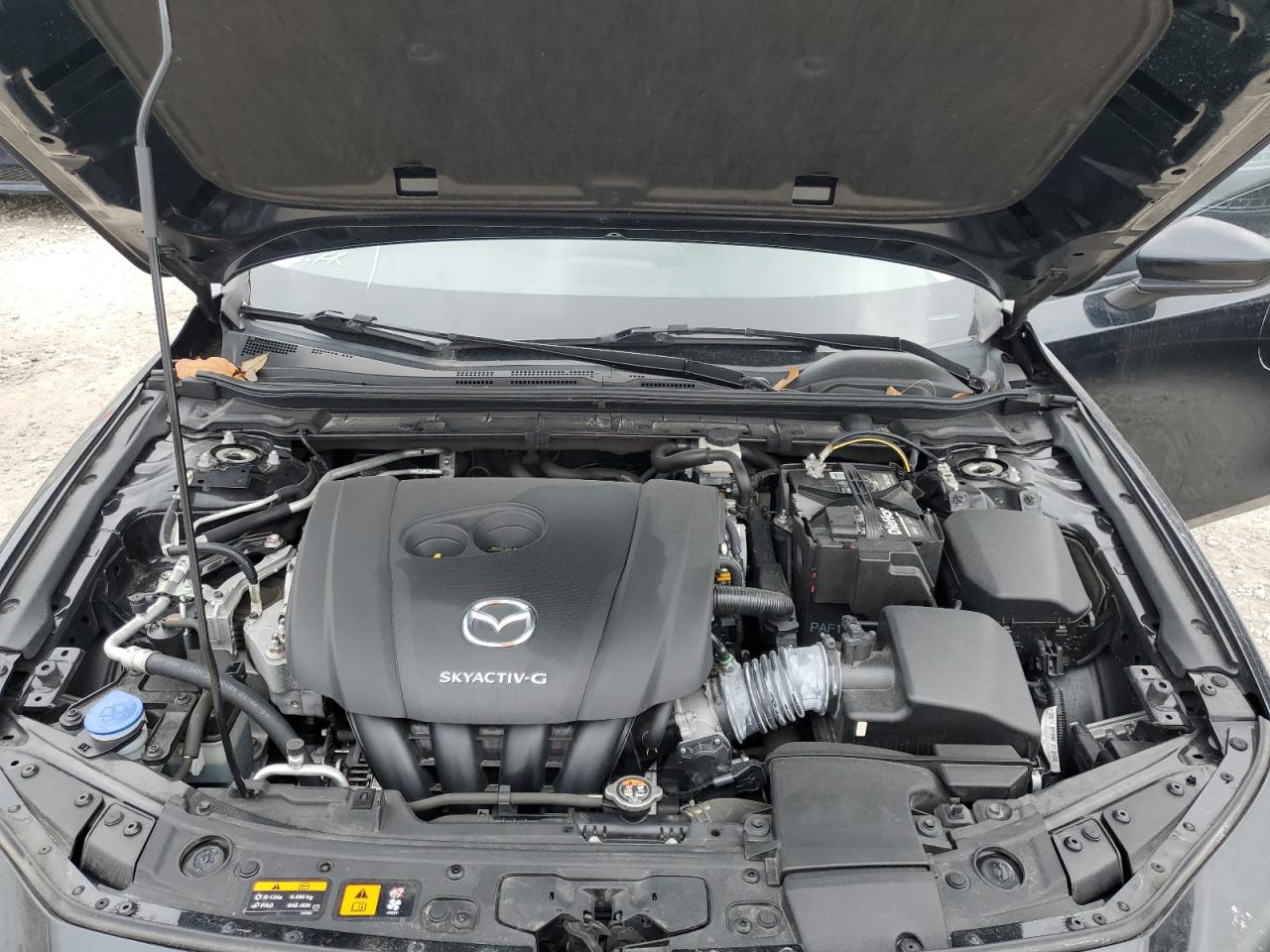 2021 Mazda 3 VIN JM1BPABL5M1344277 Copart auction photo, rear end damage thumbnail 11
