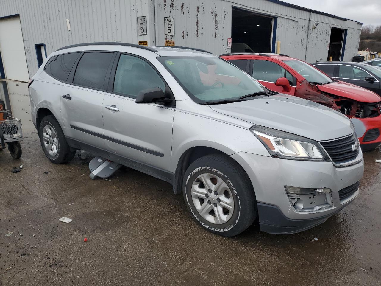 2014 Chevrolet Traverse VIN 1GNKRFED3EJ274475 Copart auction photo, mechanical / all over damage thumbnail 4