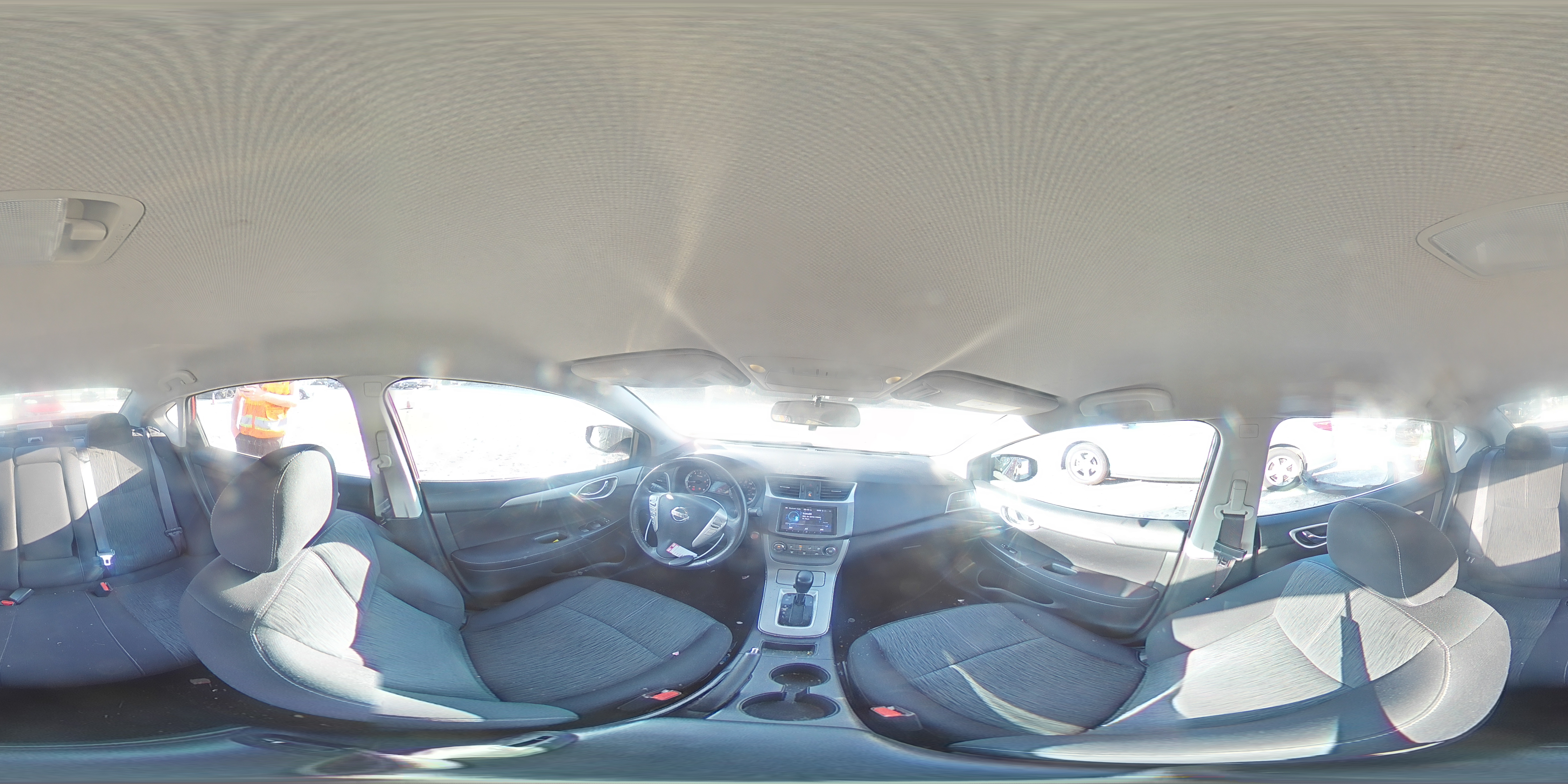 2014 Nissan Sentra VIN 3N1AB7APXEL655637 Copart auction photo, rear end damage thumbnail 12