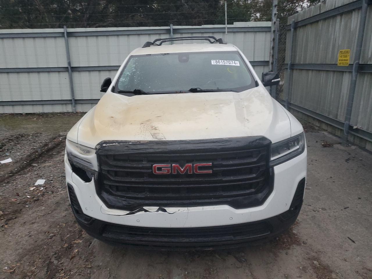 2021 GMC Acadia VIN 1GKKNML44MZ122124 Copart auction photo, burn - engine damage thumbnail 5