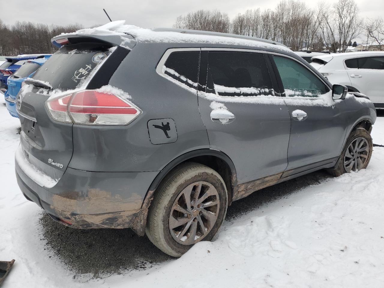 2016 Nissan Rogue VIN 5N1AT2MV0GC783273 Copart auction photo, front end damage thumbnail 3