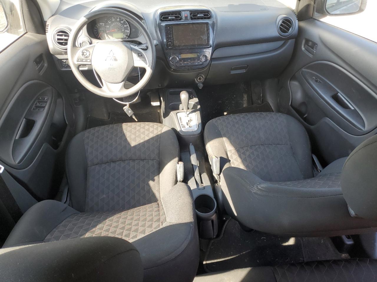 2021 Mitsubishi Mirage VIN ML32AUHJXMH004092 Copart auction photo, front end / side damage thumbnail 8