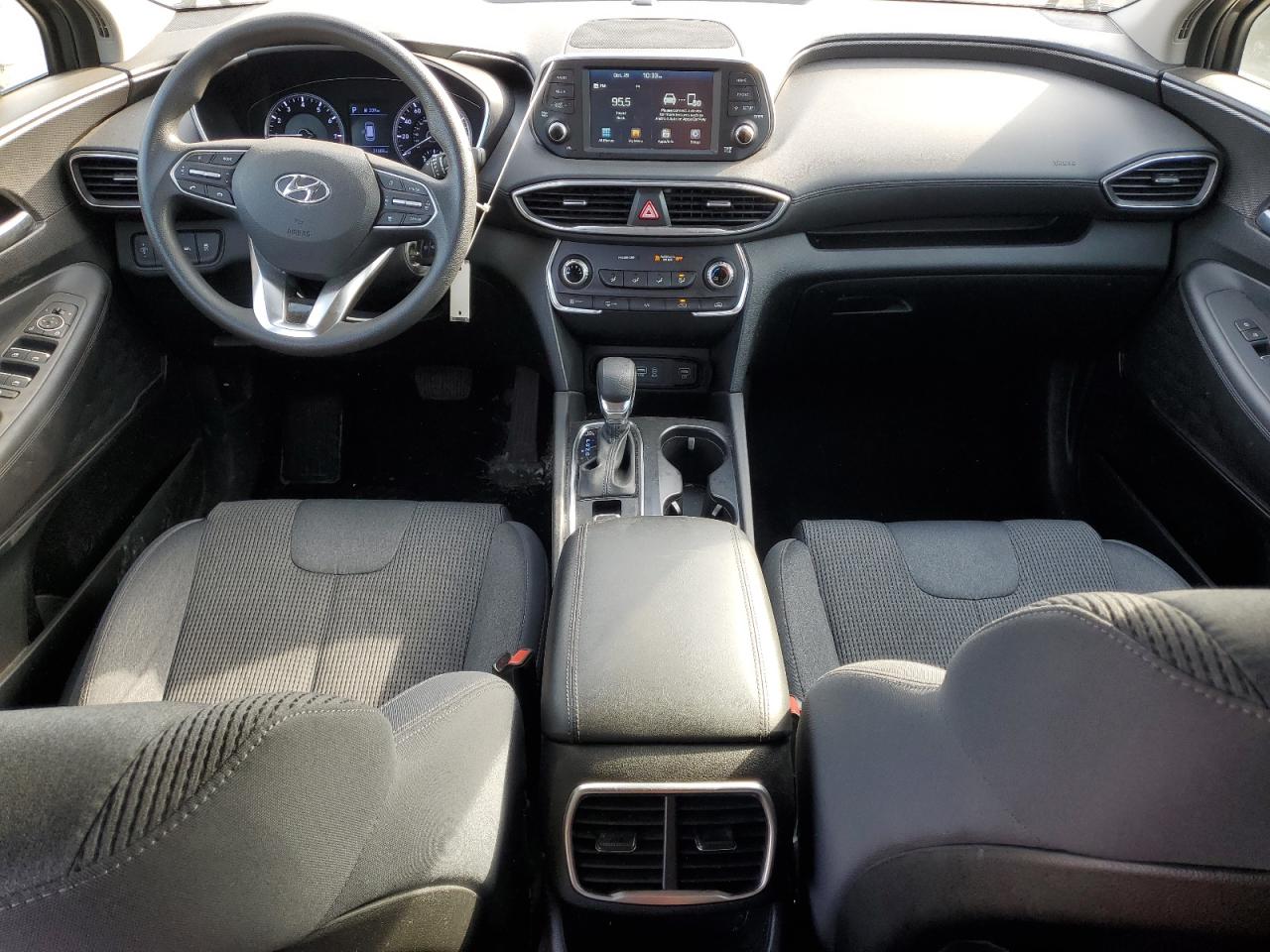 2019 Hyundai Santa Fe VIN 5NMS23AD7KH116367 Copart auction photo, rear end damage thumbnail 8