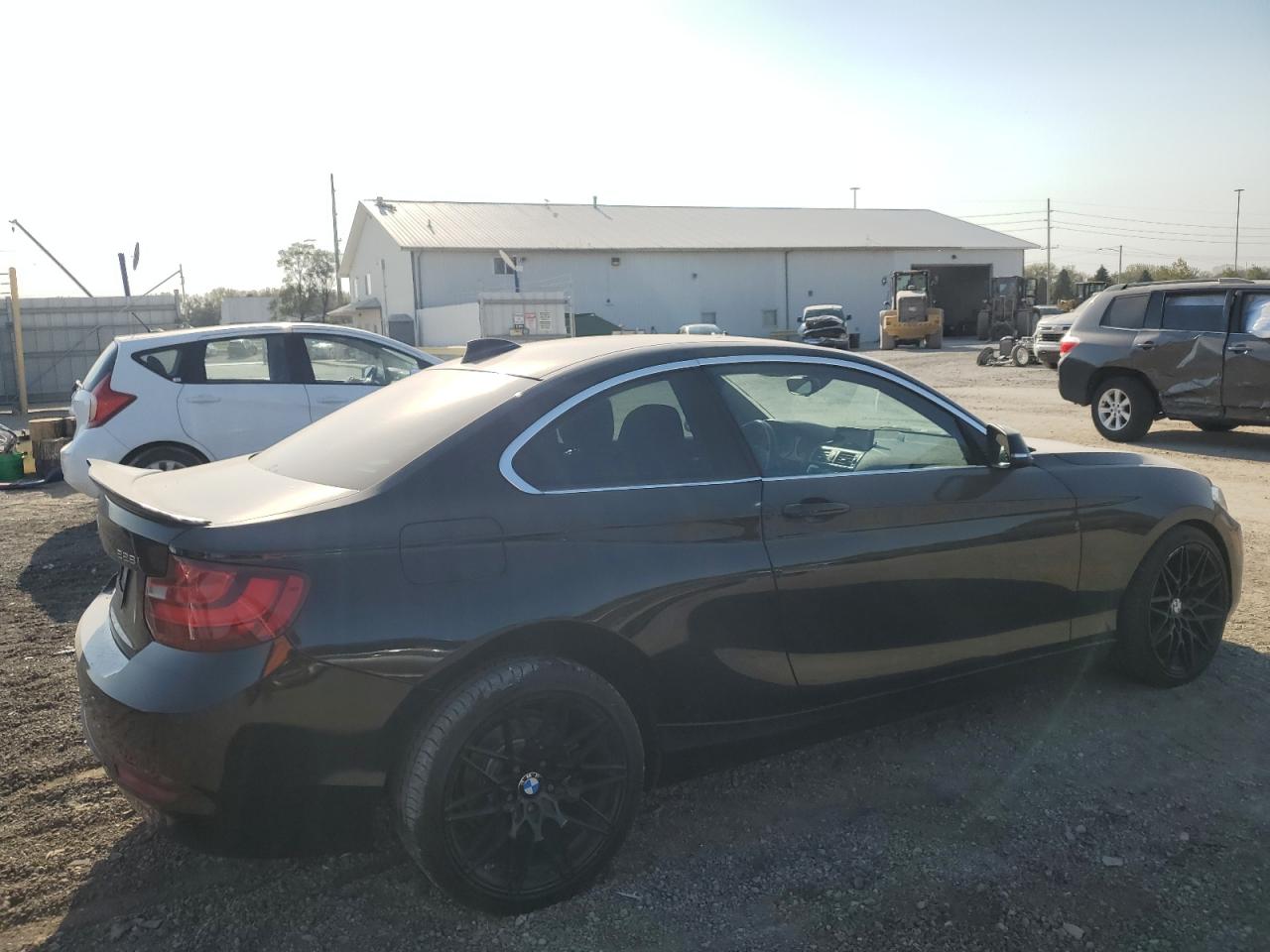 2016 BMW 2er VIN WBA1G9C5XGVX97122 Copart auction photo, front end / undercarriage damage thumbnail 3