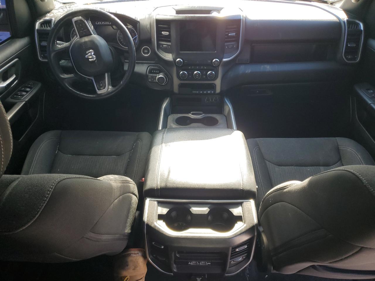 2020 RAM 1500 VIN 1C6SRFFT6LN213004 Copart auction photo, top/roof / front end damage thumbnail 8