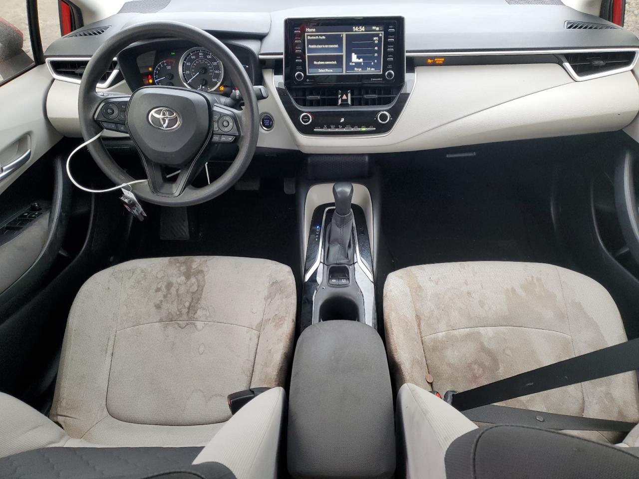 2021 Toyota Corolla VIN JTDVPMAE0MJ121517 Copart auction photo, all over damage thumbnail 8