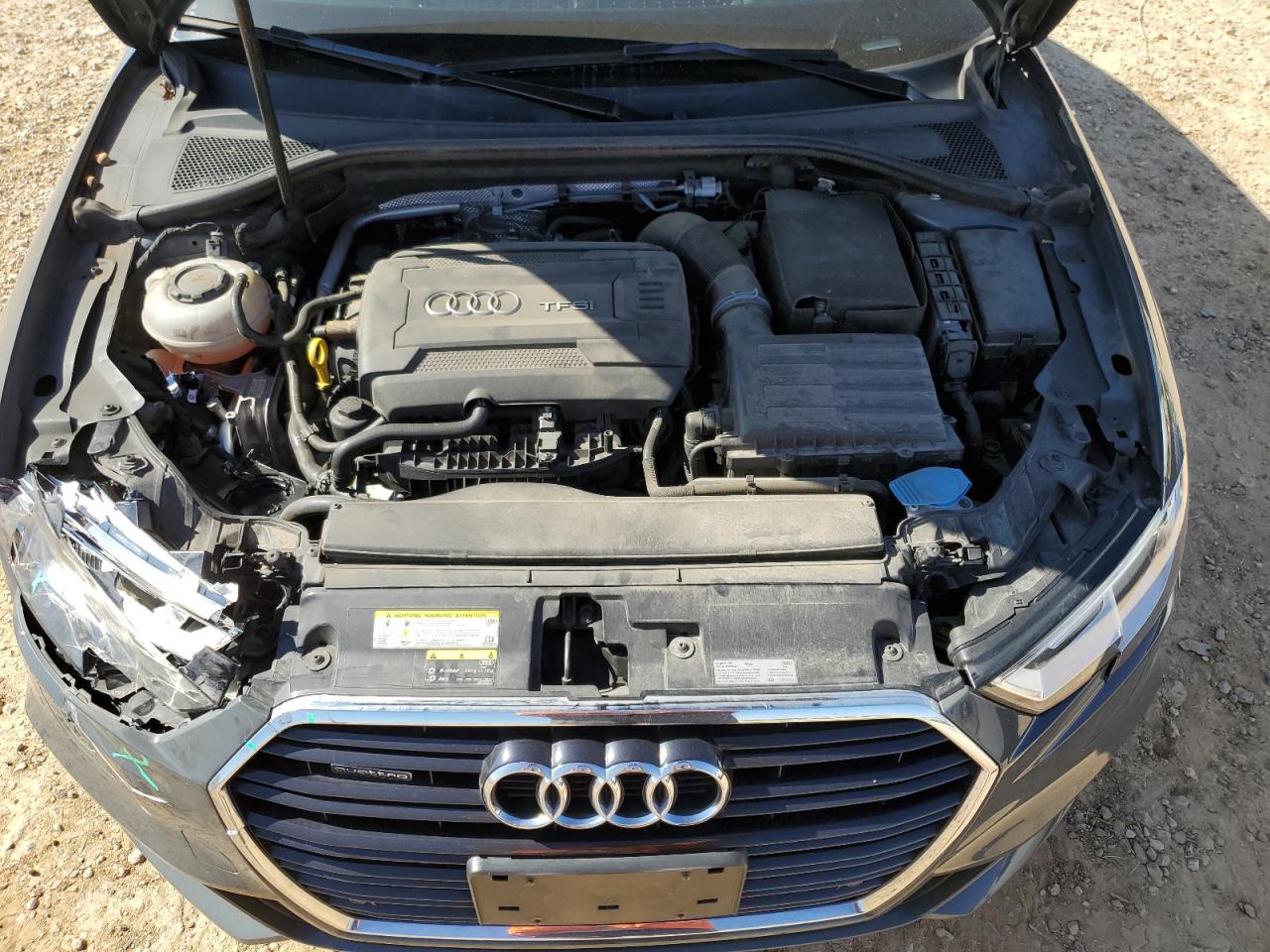 2018 Audi A3 VIN WAUJ8GFF2J1044317 Copart auction photo, front end / minor dent/scratches damage thumbnail 11