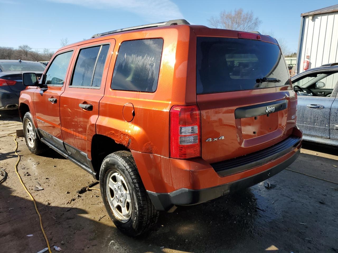 2012 Jeep Liberty (Patriot) VIN 1C4NJRBB2CD688747 Copart auction photo, front end / minor dent/scratches damage thumbnail 2