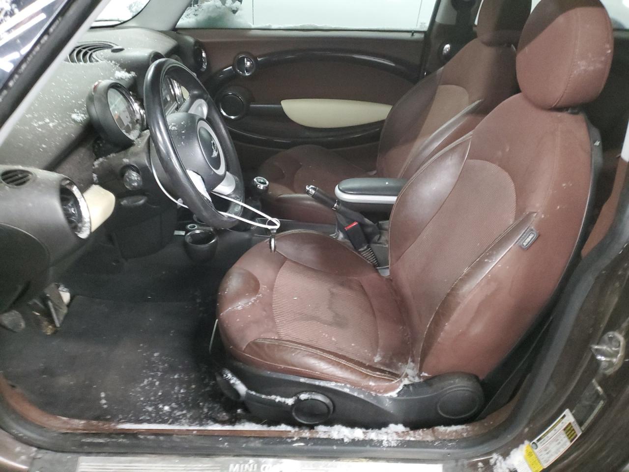 2008 MINI Cooper VIN WMWML33578TJ47165 Copart auction photo, minor dent/scratches damage thumbnail 7