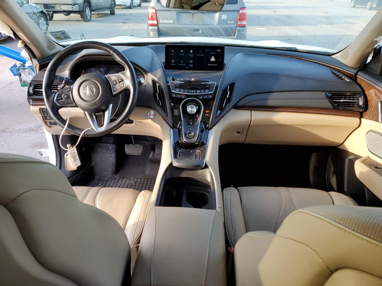 2021 Acura RDX VIN 5J8TC1H78ML008915 Copart auction photo, all over damage thumbnail 8