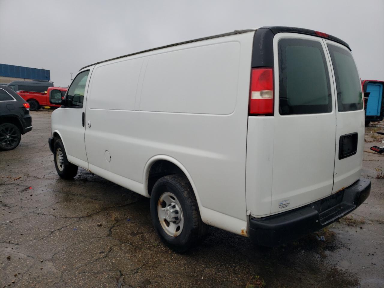 2009 Chevrolet Express VIN 1GCGG25C991110643 Copart auction photo, normal wear damage thumbnail 2