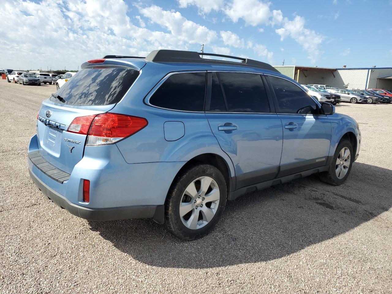 2010 Subaru Outback VIN 4S4BRCEC1A3336884 Copart auction photo, rear end damage thumbnail 3