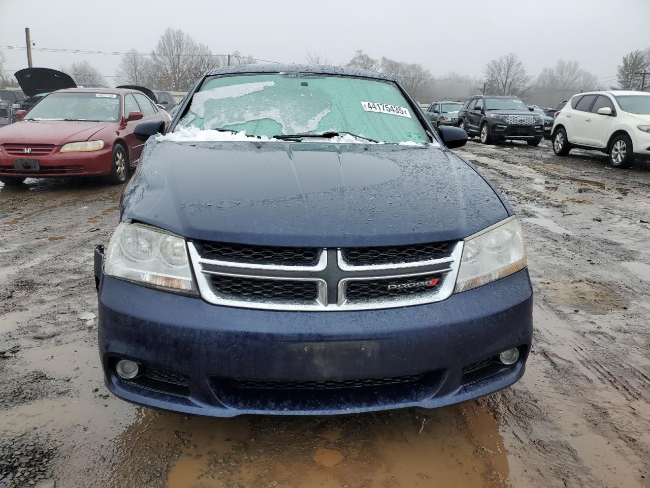2014 Dodge Avenger VIN 1C3CDZCB0EN128093 Copart auction photo, front end damage thumbnail 5