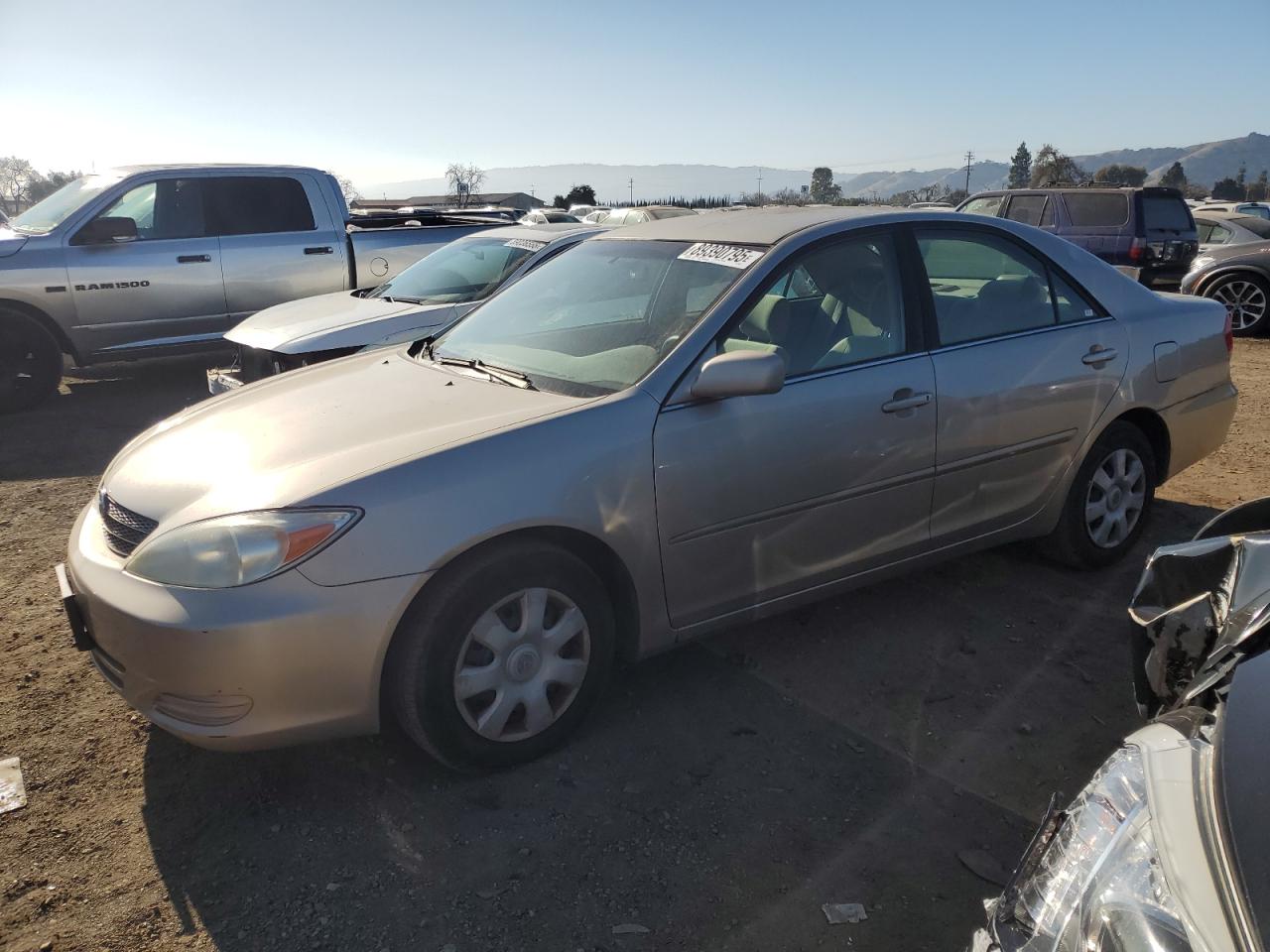 2004 Toyota Camry VIN 4T1BE32K54U889480