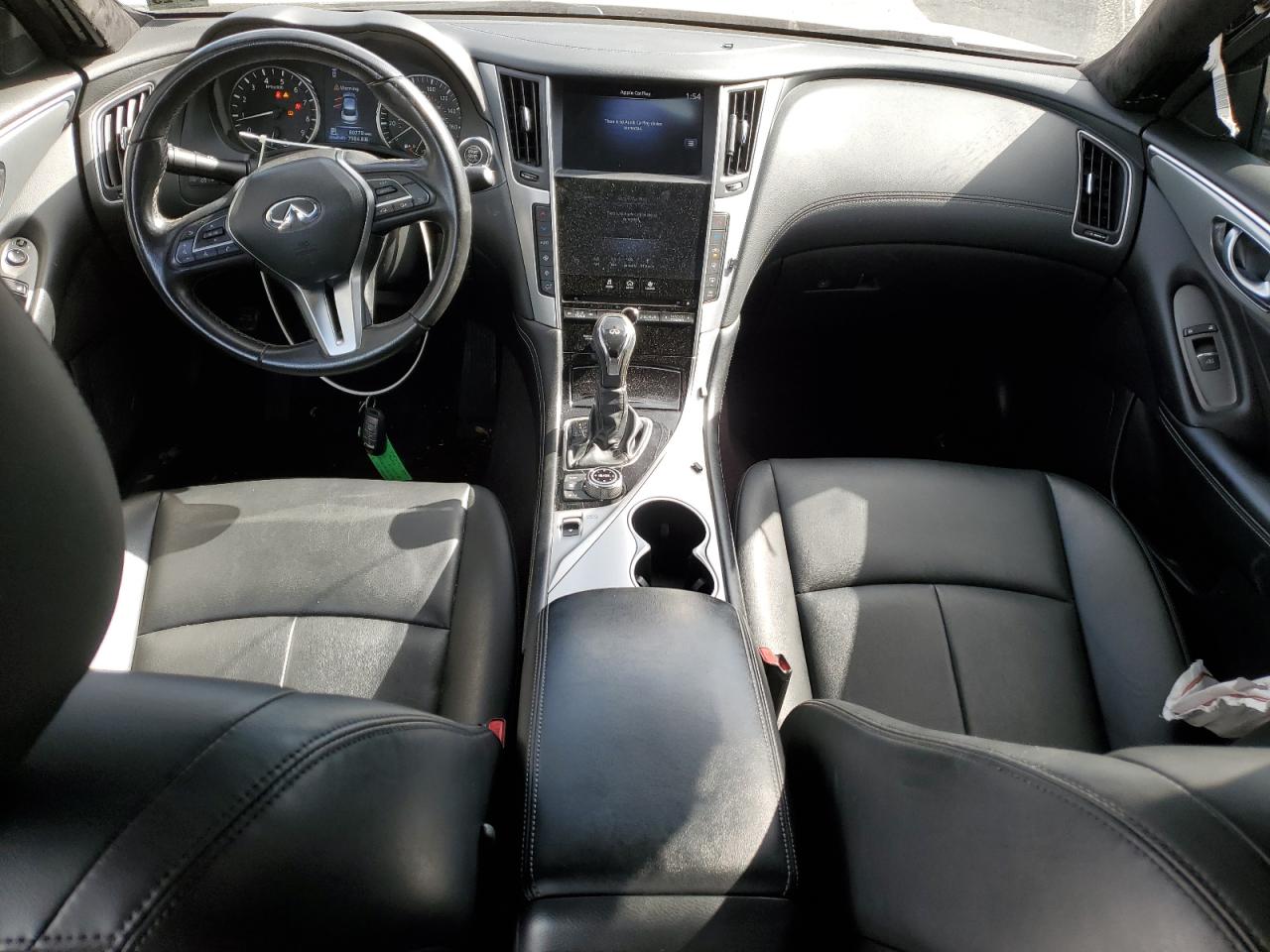 2020 Infiniti Q50 VIN JN1EV7AR9LM252696 Copart auction photo, side / front end damage thumbnail 8