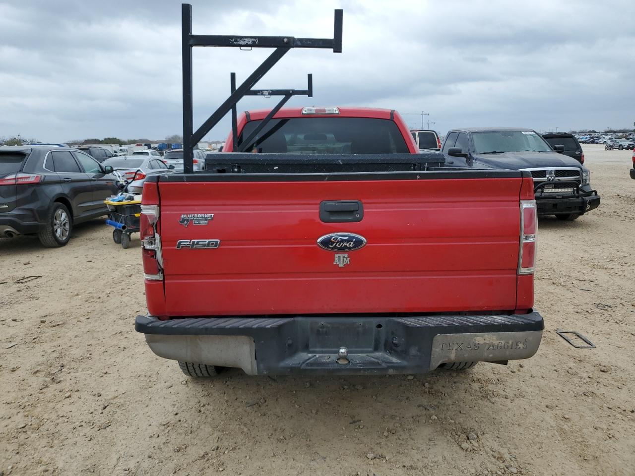2010 Ford F-150 VIN 1FTMF1CW6AKE59139 Copart auction photo, rear end / minor dent/scratches damage thumbnail 6
