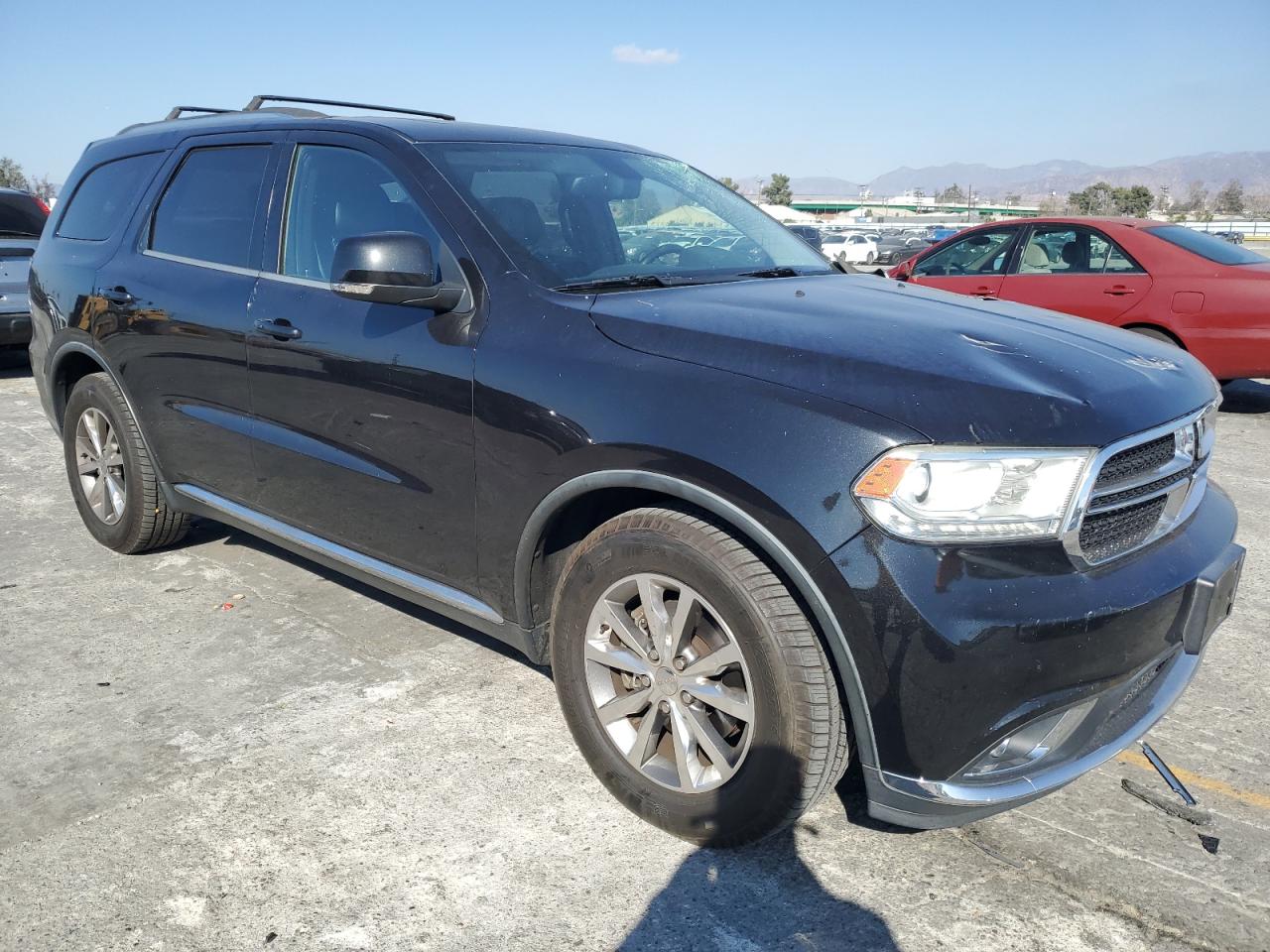 2015 Dodge Durango VIN 1C4RDHDG1FC132726 Copart auction photo, water/flood / front end damage thumbnail 4