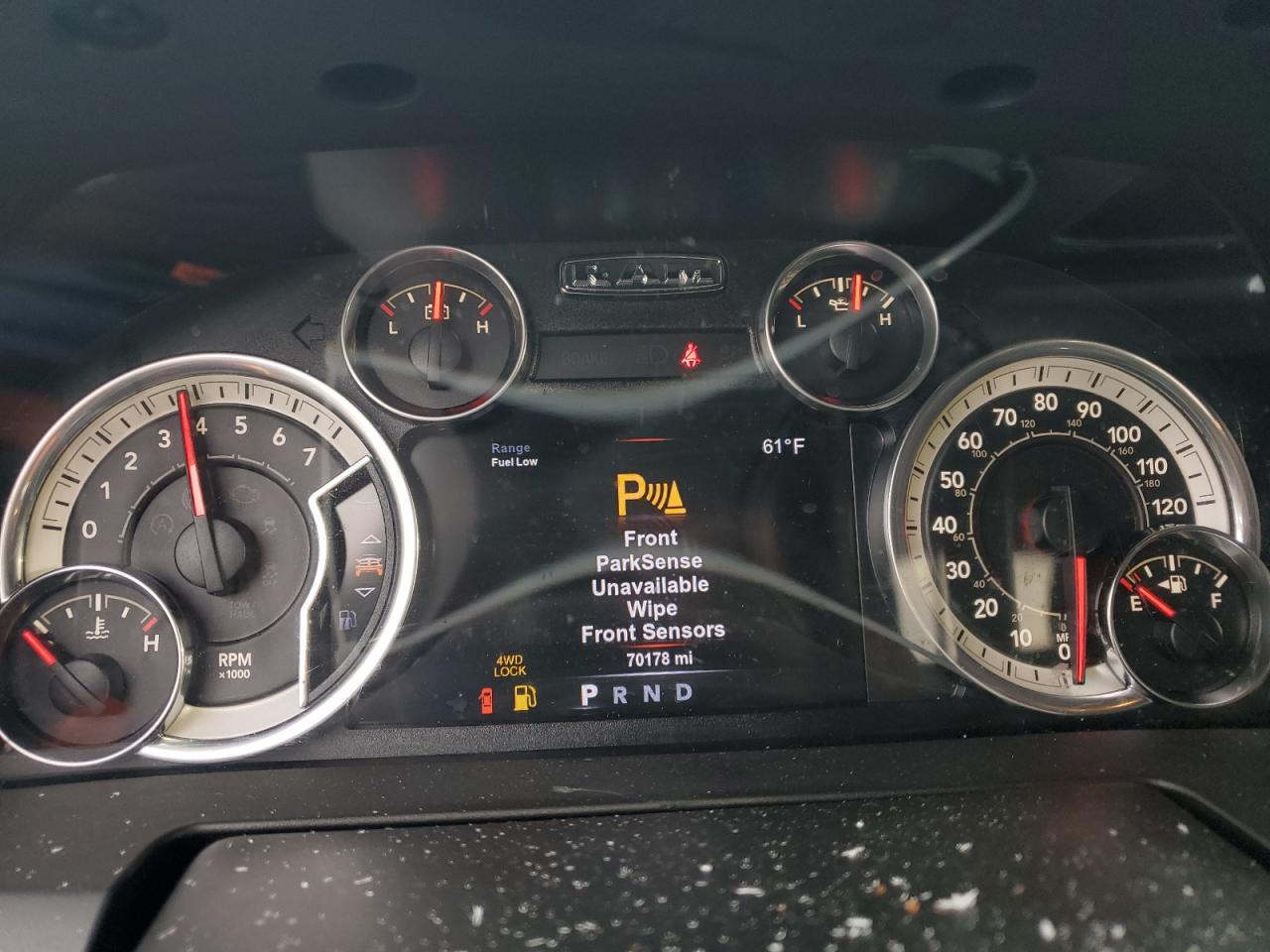 2017 RAM 1500 VIN 1C6RR7LG2HS757195 Copart auction photo, undercarriage / rear end damage thumbnail 9
