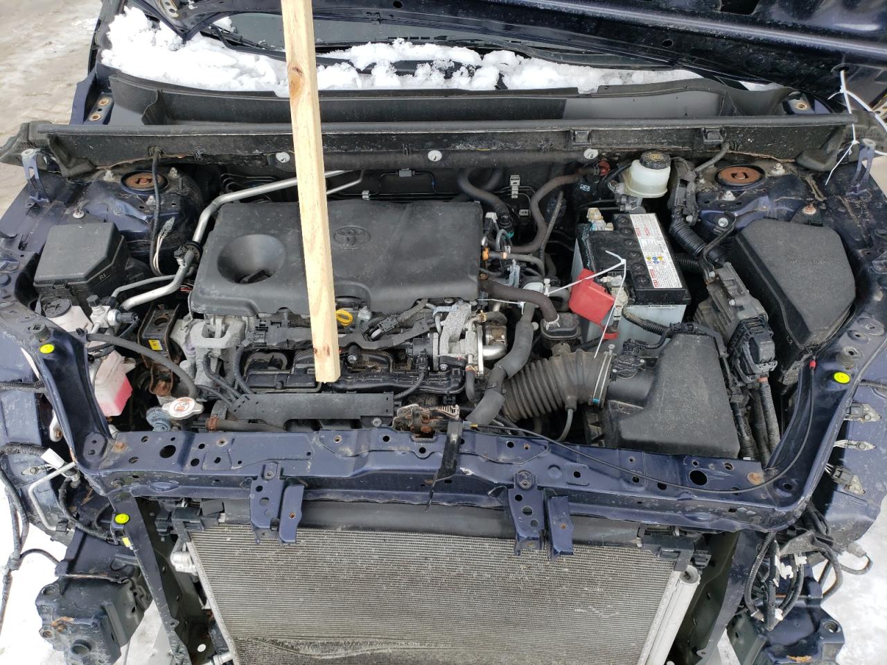 2019 Toyota RAV 4 VIN JTMP1RFV0KD039962 Copart auction photo, front end damage thumbnail 11