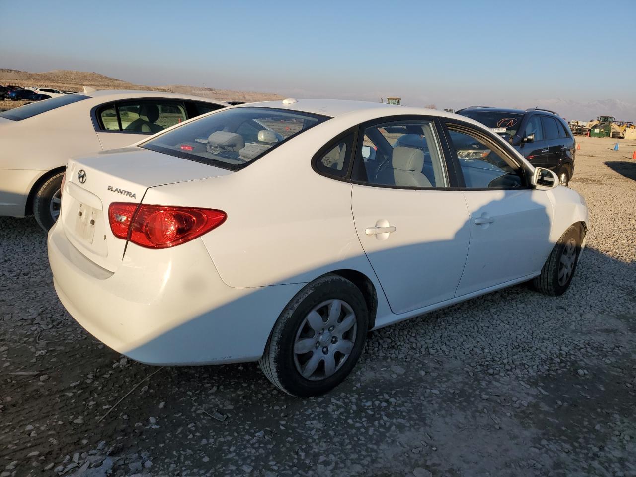 2007 Hyundai Elantra VIN KMHDU46D17U106169 Copart auction photo, front end damage thumbnail 3