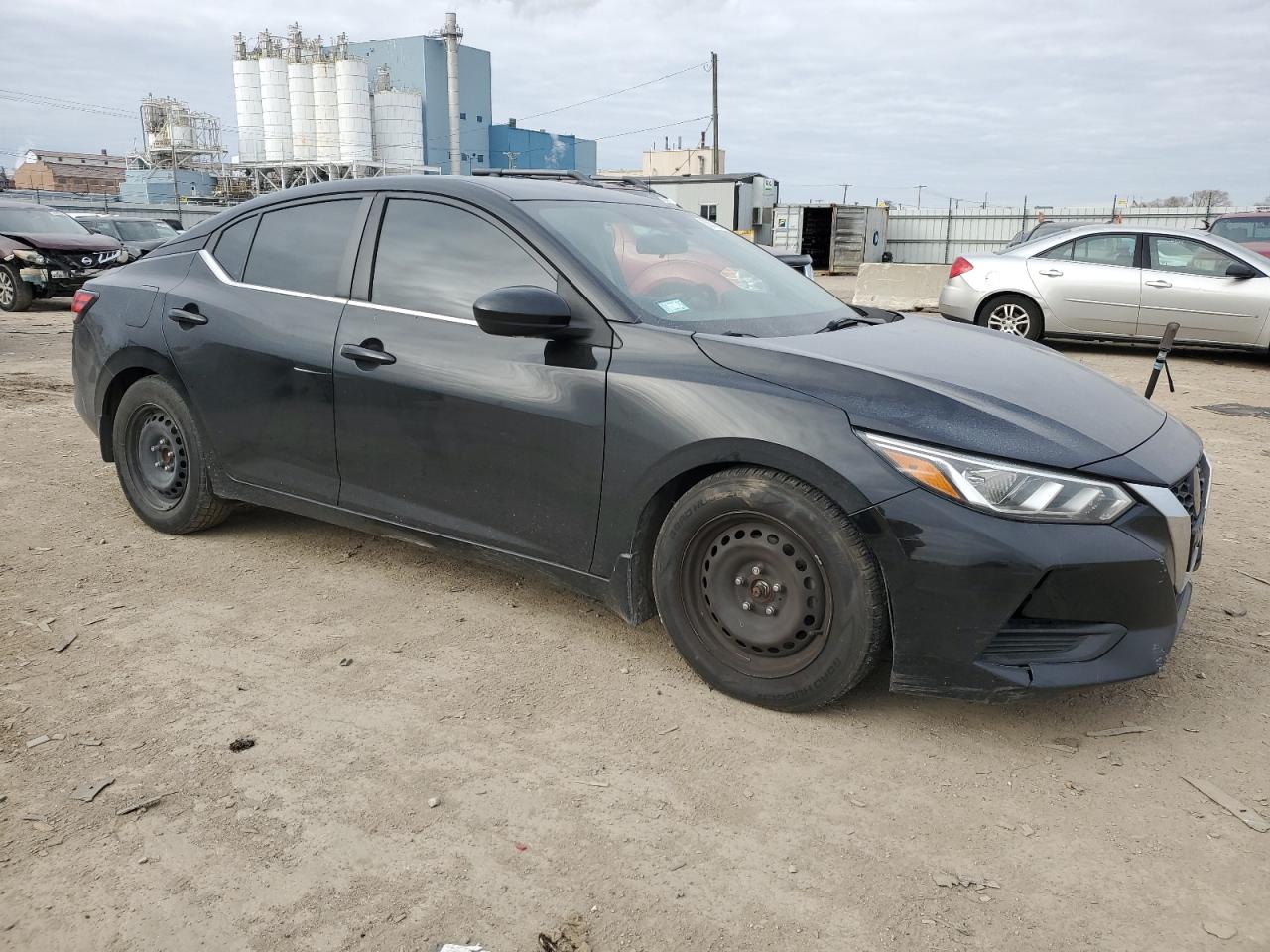 2020 Nissan Sentra VIN 3N1AB8BV9LY280987 Copart auction photo, all over damage thumbnail 4