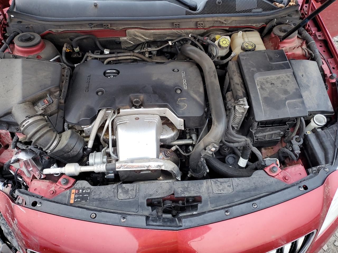 2014 Buick Regal VIN 2G4GK5EX7E9303409 Copart auction photo, front end damage thumbnail 11